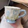 Pearl blue: single cup
