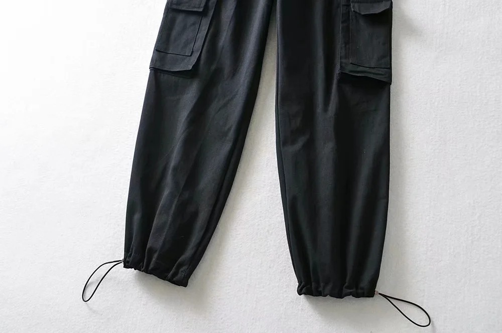 Pocket Drawstring Pants  NSHS24189