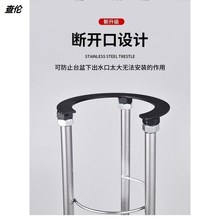 台下盆支架不锈钢支撑架陶瓷洗脸盆家用免打孔加厚洗手盆托架跨境