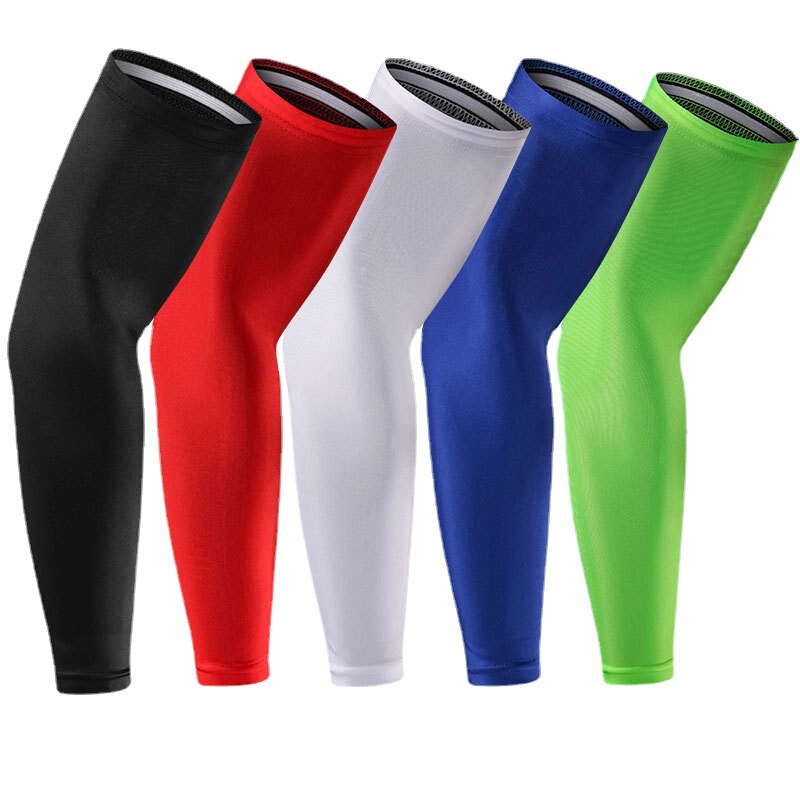 Ride Sunscreen Leg Cover Sports Running Elastic Quick-drying Compression Leg Protector Football Training Protector Basketball Non-slip Knee Protector Ride Sunscreen Leg Cover Sports Running Elastic Quick-drying Compression Leg Protector Football Training Protector Basketball Non-slip Knee Protector