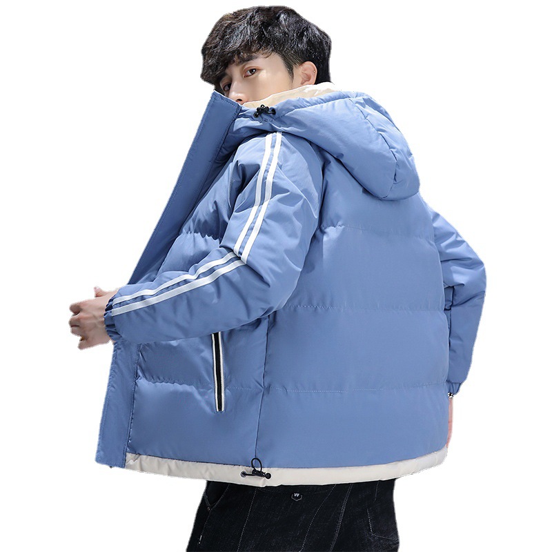 Abrigo acolchado de algodón para hombres de invierno engrosado chaqueta con capucha a prueba de frío chaqueta cálida 2021 nueva ropa casual para hombres al por mayor