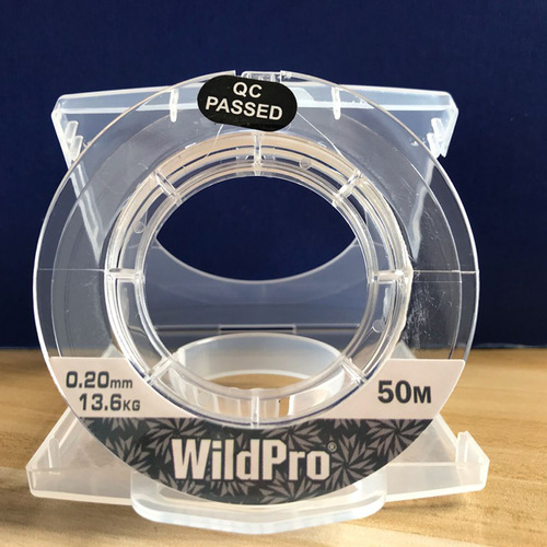 Wildpro brand sales PE fishing line transparent high strength ice fishing line 50m anti-bite fishing line fishing tackle