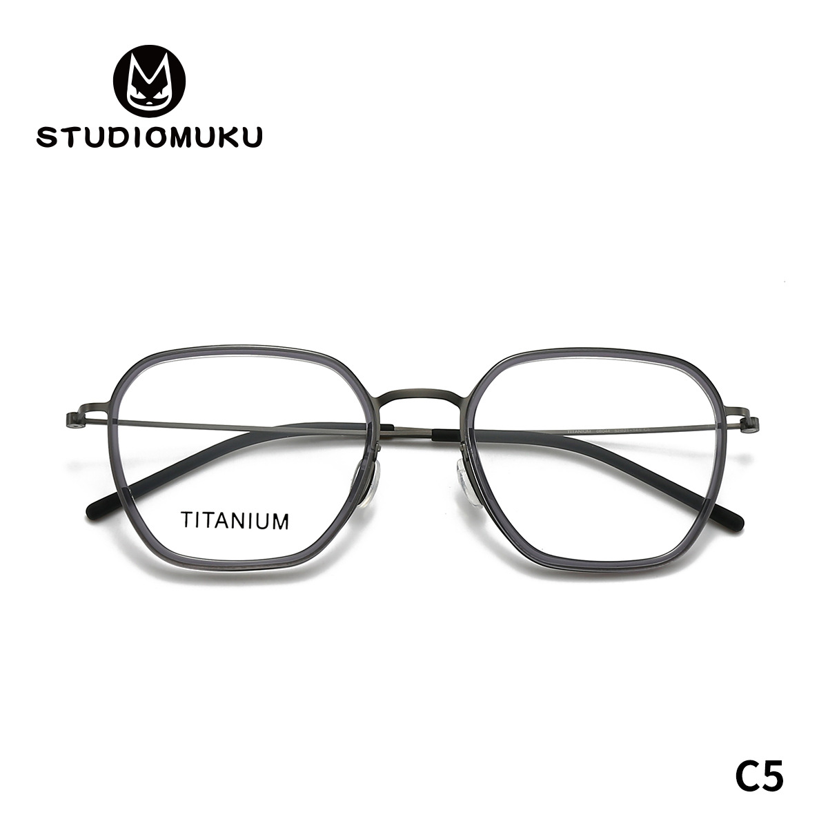 STUDIOMUKU gafas de madera cool trajes de matón gran hombre temperamento marcos de gafas llenos de marcos de gafas retro