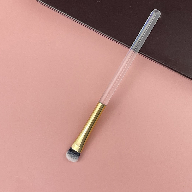 7.0透明金管黑白毛眼影刷