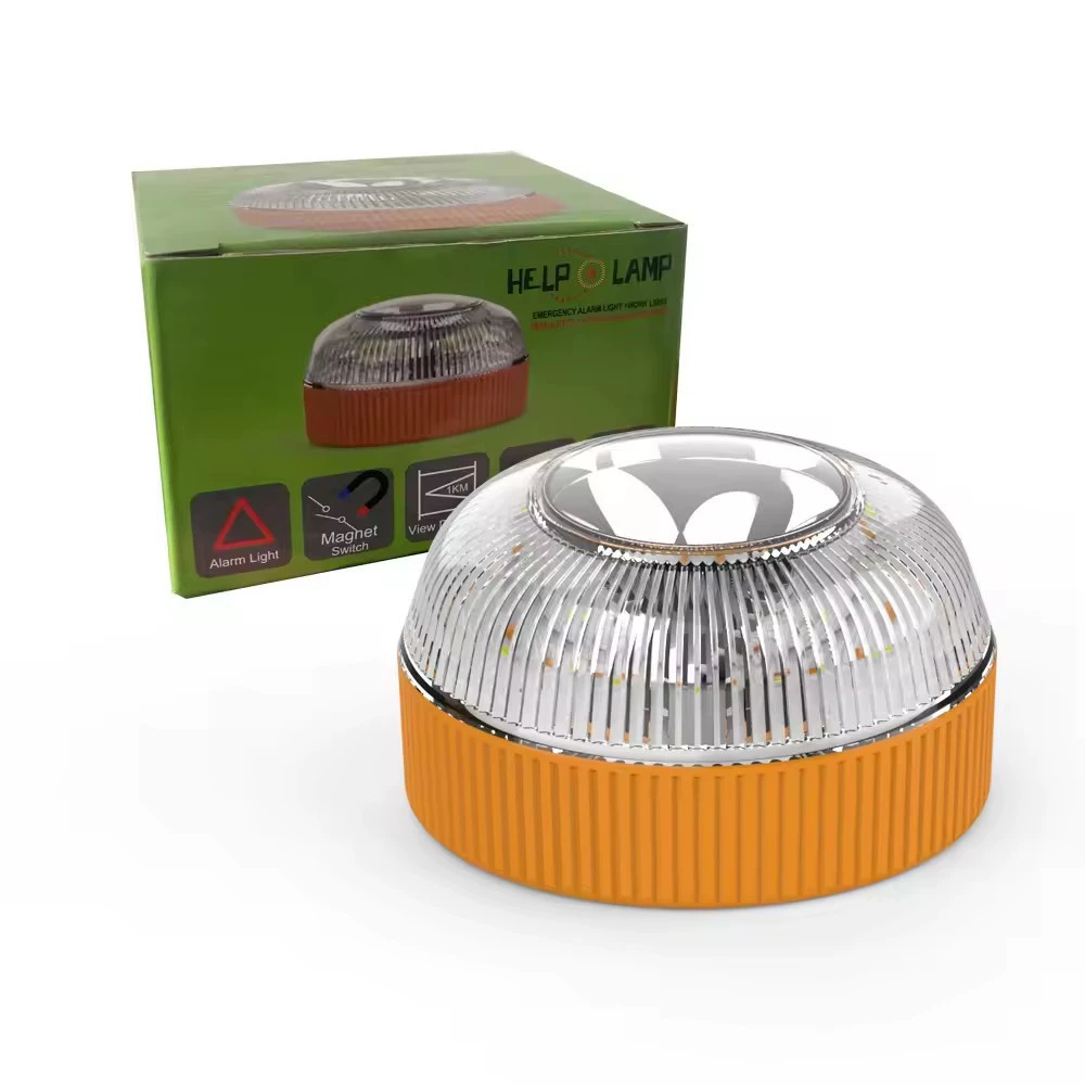 Многофункциональный светодиодный дорожный предупредительный световой сигнал с магнитным датчиком V16 от трансграничного производителя