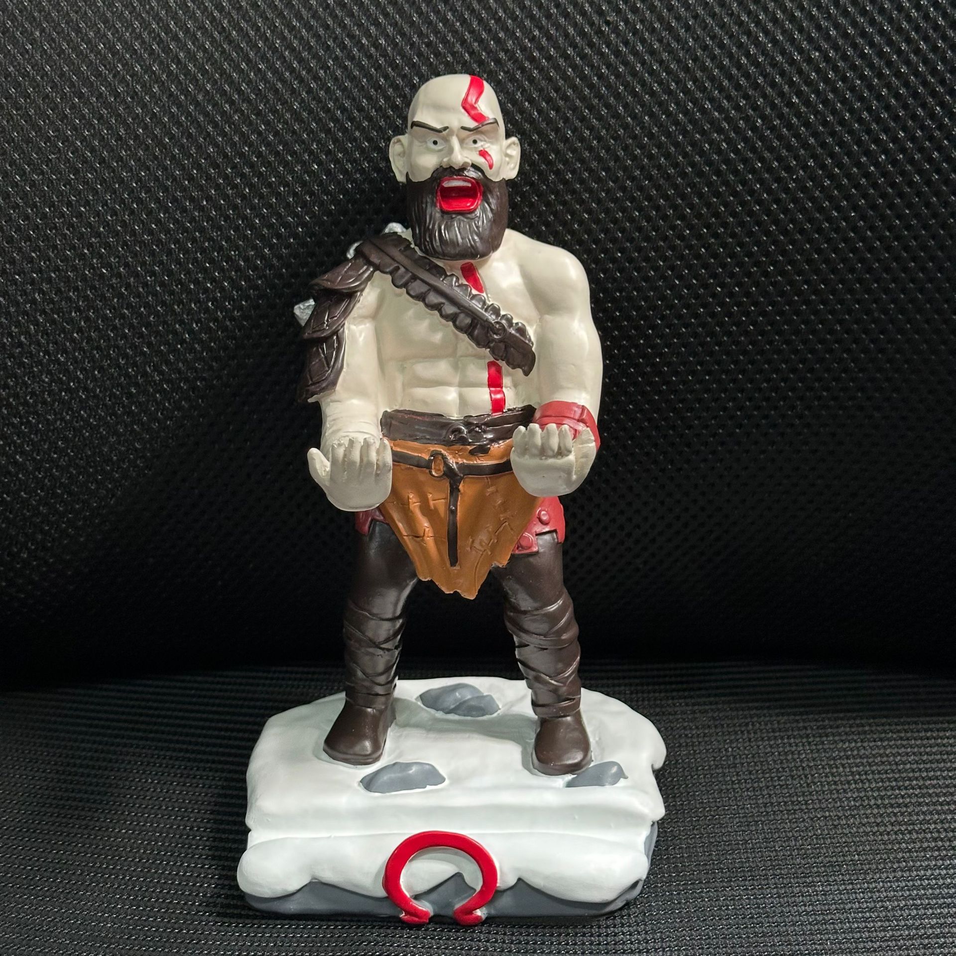 Negro Guerrero maestro modelado soporte de teléfono móvil Blanco Guerrero teléfono móvil soporte Star Wars juego mango soporte adornos