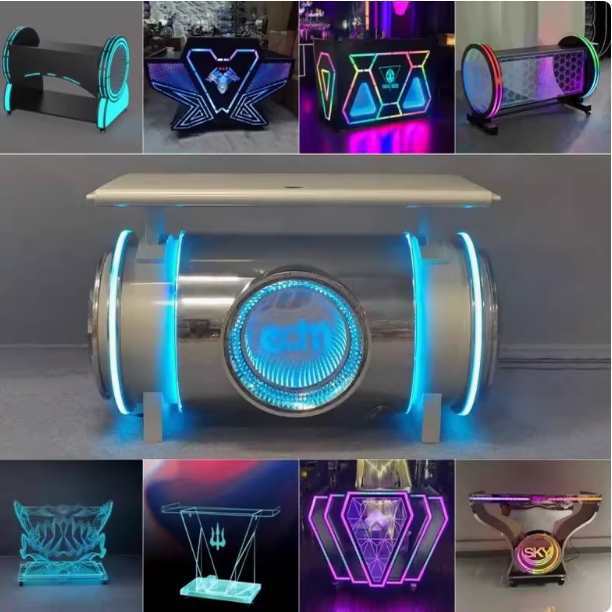 Acrylic Dj Desk Sound Control Dj Desk Bar Ktv Led Sound Control Bar Dj Desk New Electronic Music Acrylic Dj Desk Sound Control Dj Desk Bar Ktv Led Sound Control Bar Dj Desk New Electronic Music