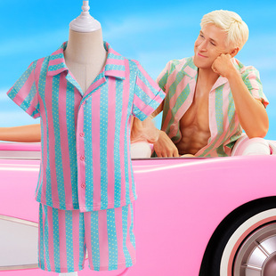 Boy Barbie Barbie Kenny suit suit Kenny Beach Halloween role play cosplay two-piece suit