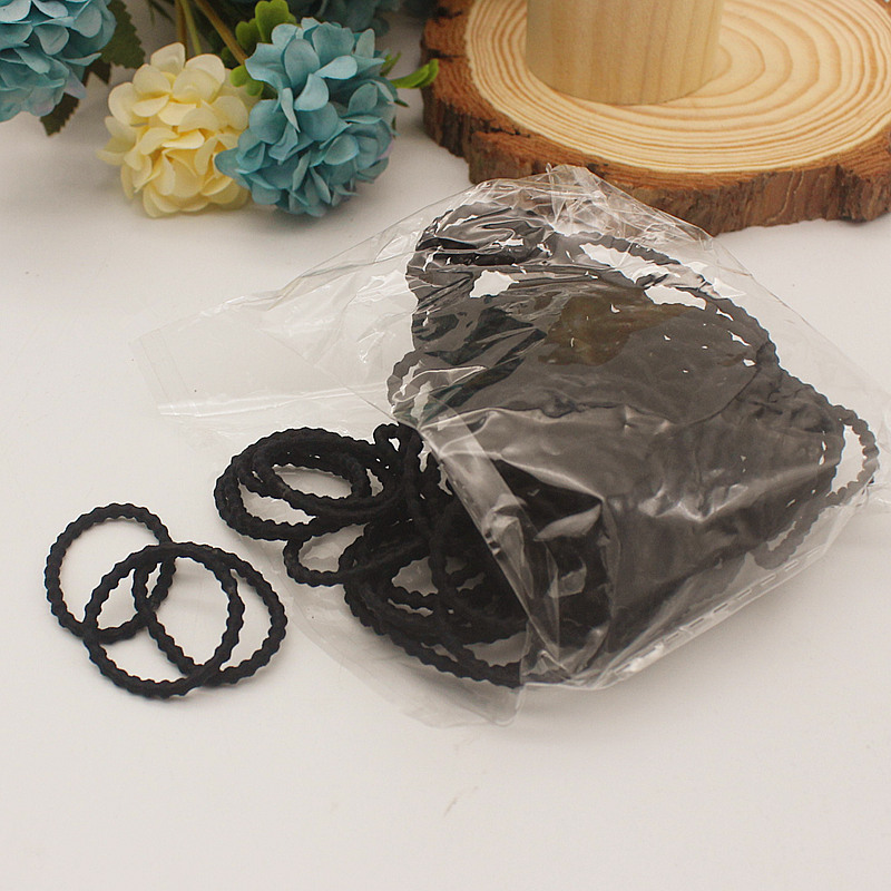 Alta banda de Pelo elástico banda de pelo de alta calidad accesorios para el cabello al por mayor simple durable con caja de almacenamiento de Internet celebridad accesorios para el cabello