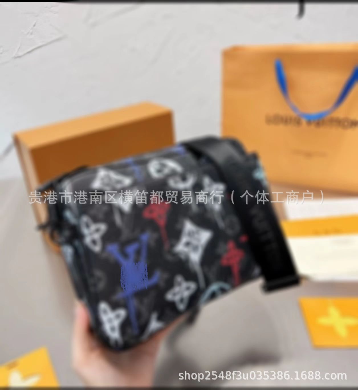 Lero interior de lona moda nuevo casual bolso de hombro americano temperamento de moda tres en uno