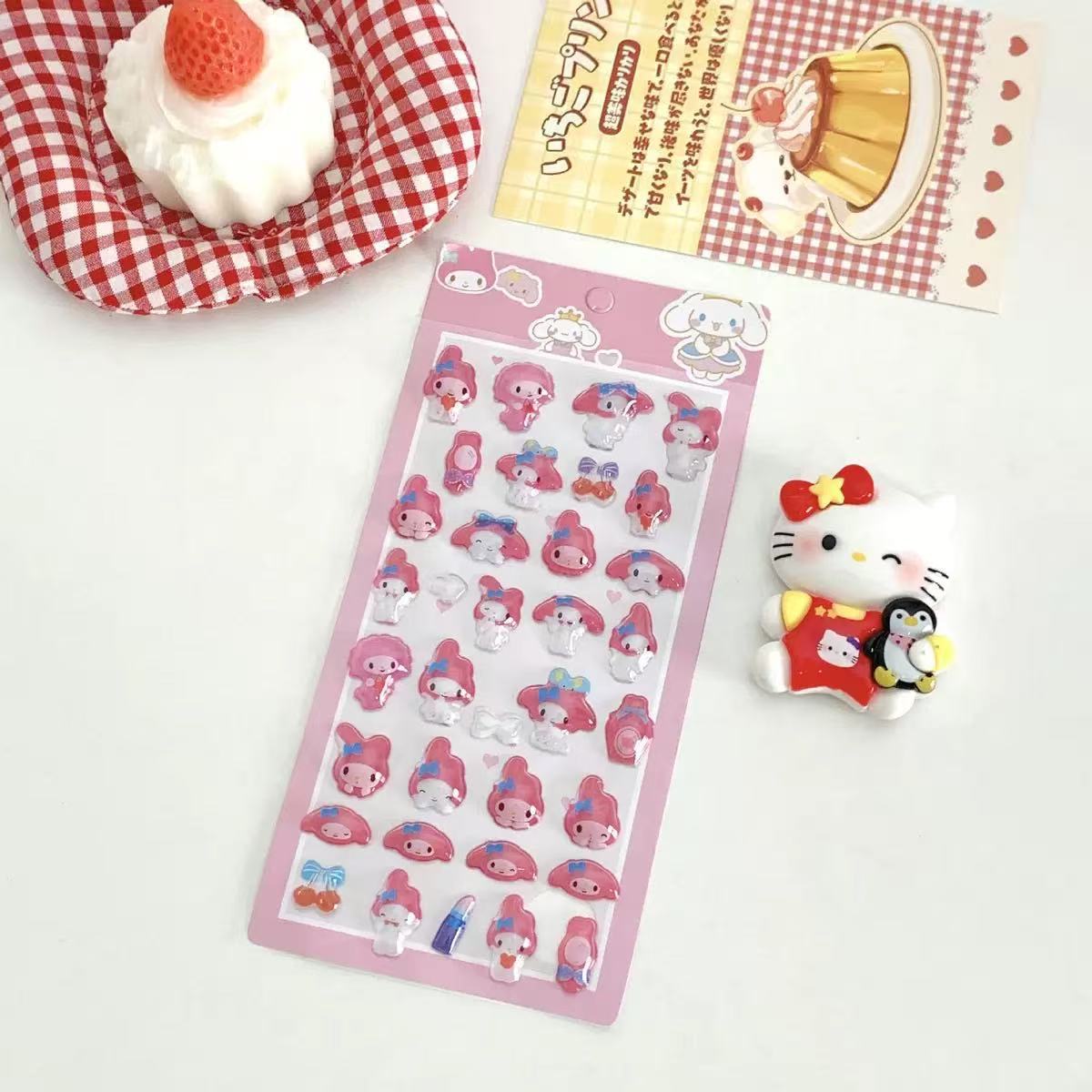 3D embossed sticker [First Generation/Melody]/piece