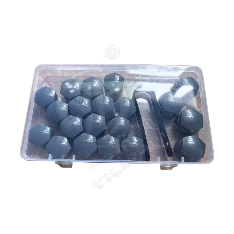 La hebilla Xinyida es adecuada para las tuercas de rueda de Audi A4L A6L A8L Q5 Q7, decoración de tornillos antirrobo T39. image 9