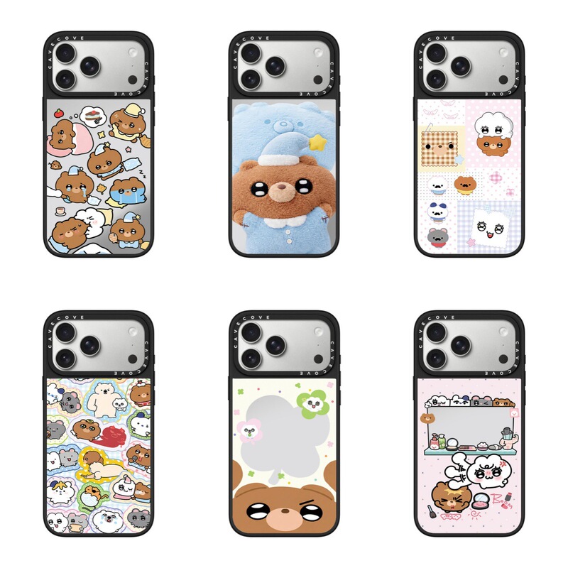 Balabboom Series Didi Bear Magsafe Magnetic Case Suitable for Apple 17Promax Mobile Phone Case Iphone16