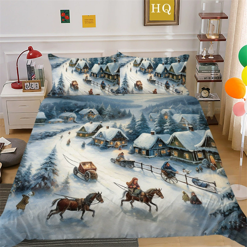 (Cross-border trading), duvet cover, pillowcase, ebay, 3D, polyester