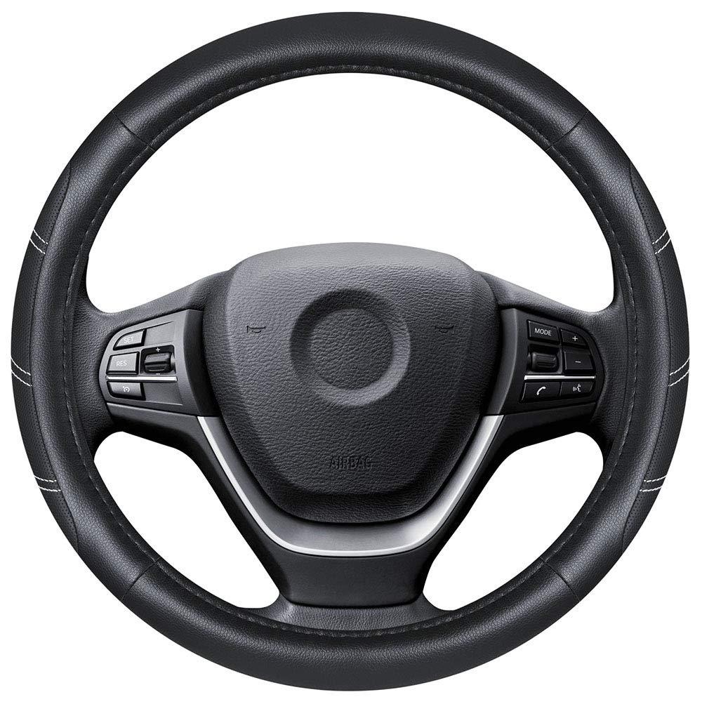 Car steering wheel cover leather elastic handle cover without inner ring Four Seasons universal car accessories car handle cover