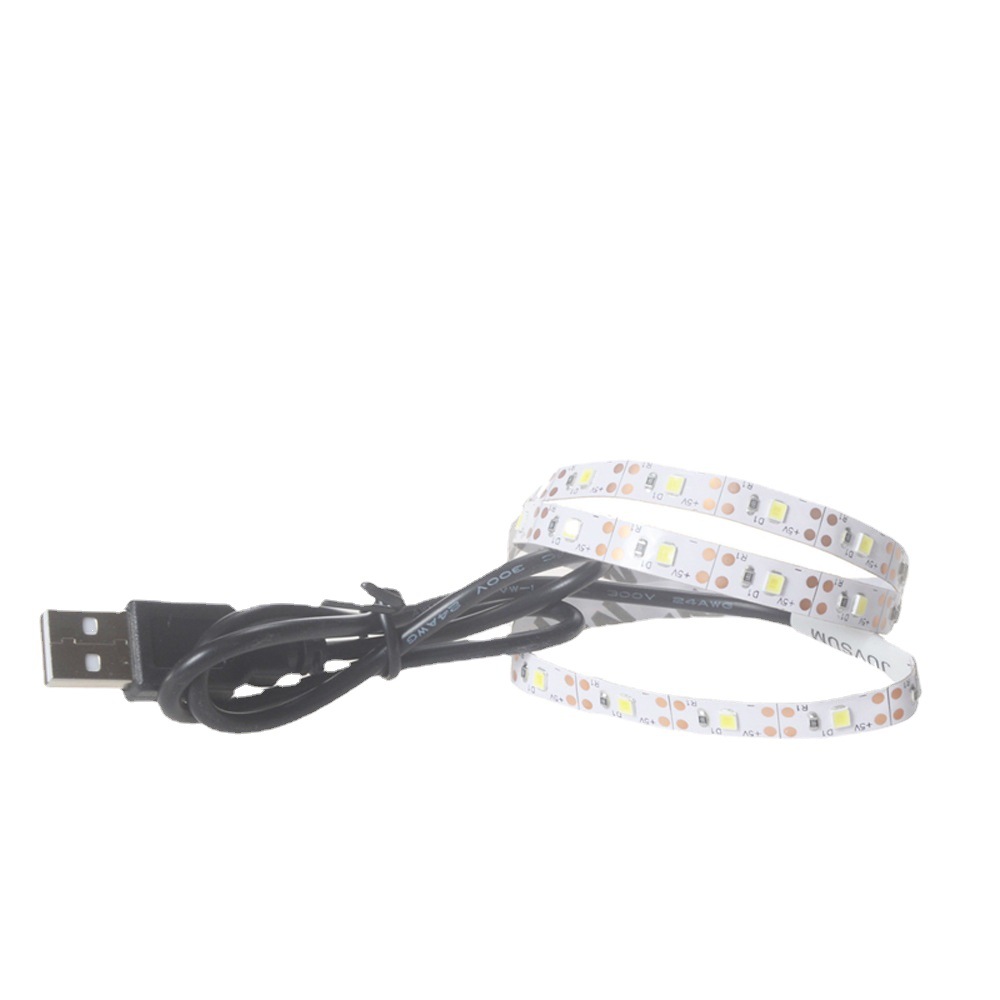 USB lamp with 2032 soft light bar No.5 battery box for human body induction voice control touch 5V low voltage lamp sample