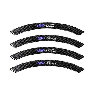 Qapı və bamper qoruyucu zolaqlar | rubber body protection strips - fortune-special-carbon-fiber-wheel-arches-4-piece-set-unpackaged