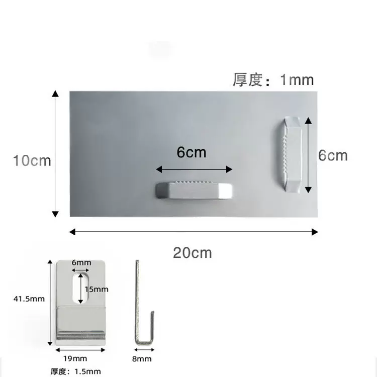照片或镜子安装适用于玻璃框亚克力镜框或铝相框双面粘贴完全隐形
