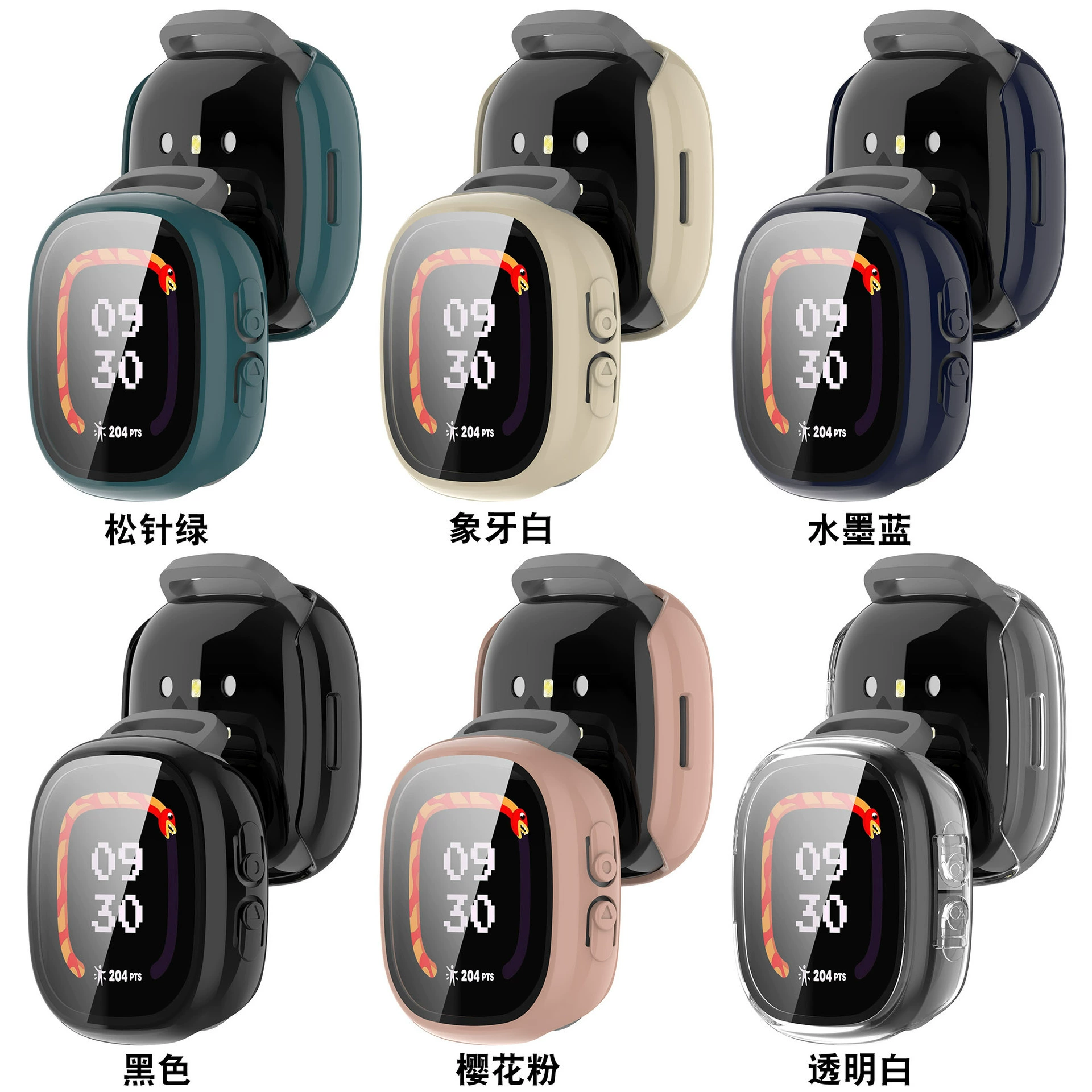 Защитный чехол для Fitbit Ace LTE, для детских часов, полноформатный чехол