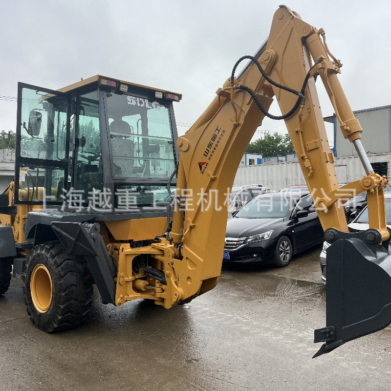 Used lingong680 Backhoe Loader lingong680 Excavator