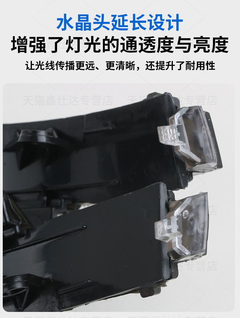 Suitable for Volkswagen Magotan Id3 Cc Reversing Mirror Running Water Light Modification Weiling Lingdu L Tangge Rearview Mirror a Touch of Blue