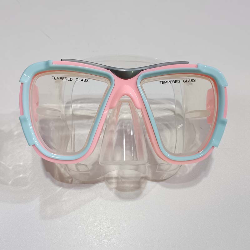 Professional Diving Set for Teenagers and Adults High-Definition Glass Lens Diving Mask Nose Integrated Snorkeling Mask