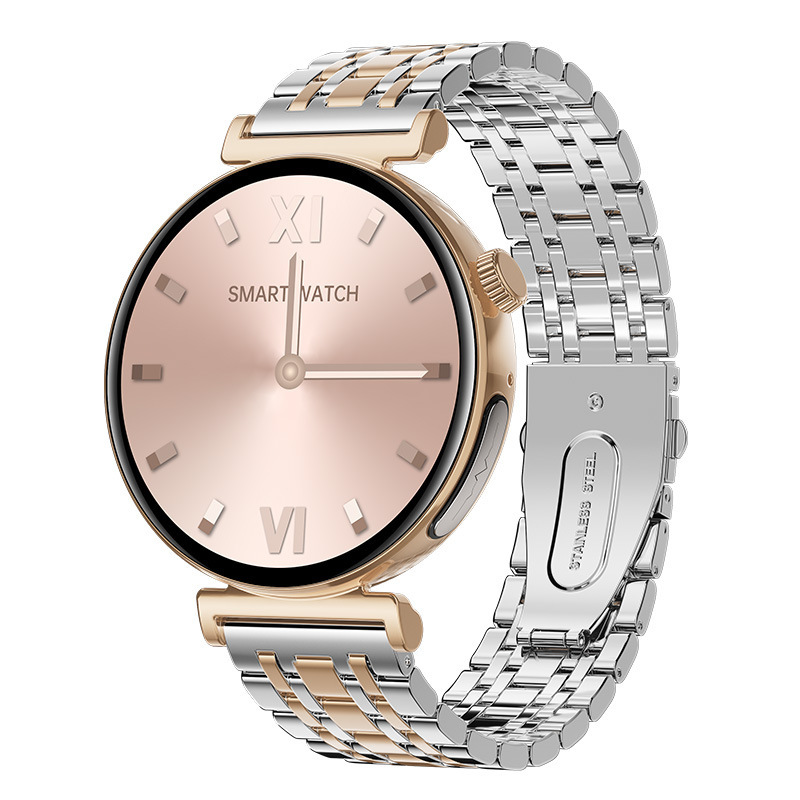 New female JA02 smart watch Bluetooth call ECG blood glucose body temperature blood oxygen heart rate blood pressure monitoring exercise