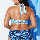 Купальник, европейский стиль, большой размер