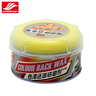 new car wax, Car wax