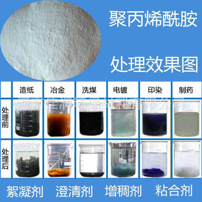 Polyacrylamide PAM Flocculant Precipitation Sand Washing and…