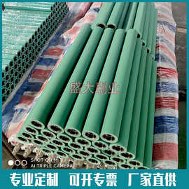 胶辊厂家直供耐磨耐压耐温硅橡胶辊硅胶轮输送带托辊旧轮包胶翻新