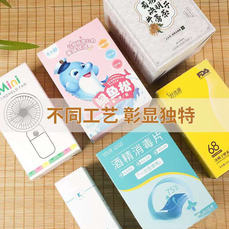 Белая картонная коробка, коробка для самолета, гофрированная коробка, упаковочная коробка, коробка для серебряных карт, коробка для минимального заказа небольшой партии, бесплатный дизайн для проверки