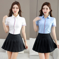 新款足療技師百褶套裝工作服DJ公主裙名媛氣質KTV酒吧按摩制服誘