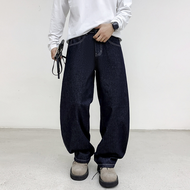 H Clearance Sale! Slightly Stretchy Jeans, Casual Slimming Breathable Straight-Leg Pants, Spring Fashion Men's Basic Style H Clearance Sale! Slightly Stretchy Jeans, Casual Slimming Breathable Straight-Leg Pants, Spring Fashion Men's Basic Style