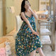 Sling Cotton Silk Nightgown Women's Summer New Nightgown Home Clothes Japanese Style Sweet Girl Student Solid Color Nightgown