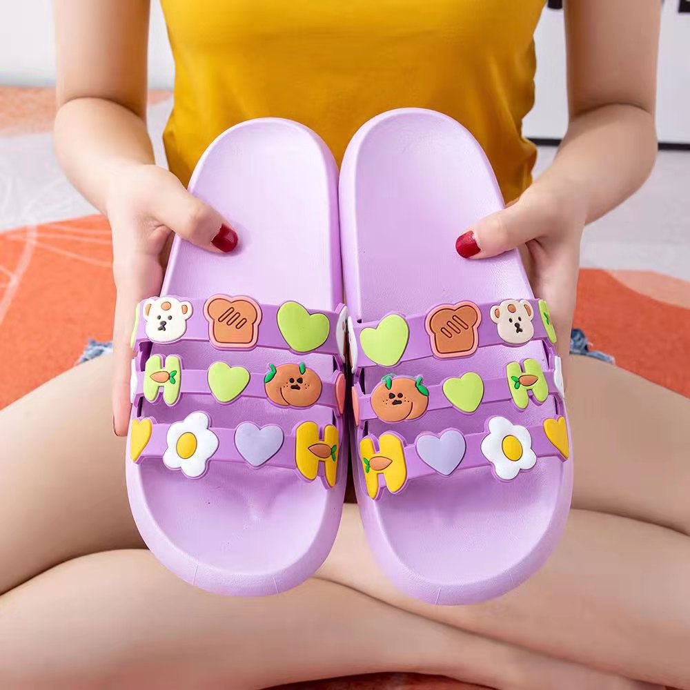 2021新款拖鞋女夏卡通水果 可爱居家外穿INS时尚软底可下水凉拖鞋|ms