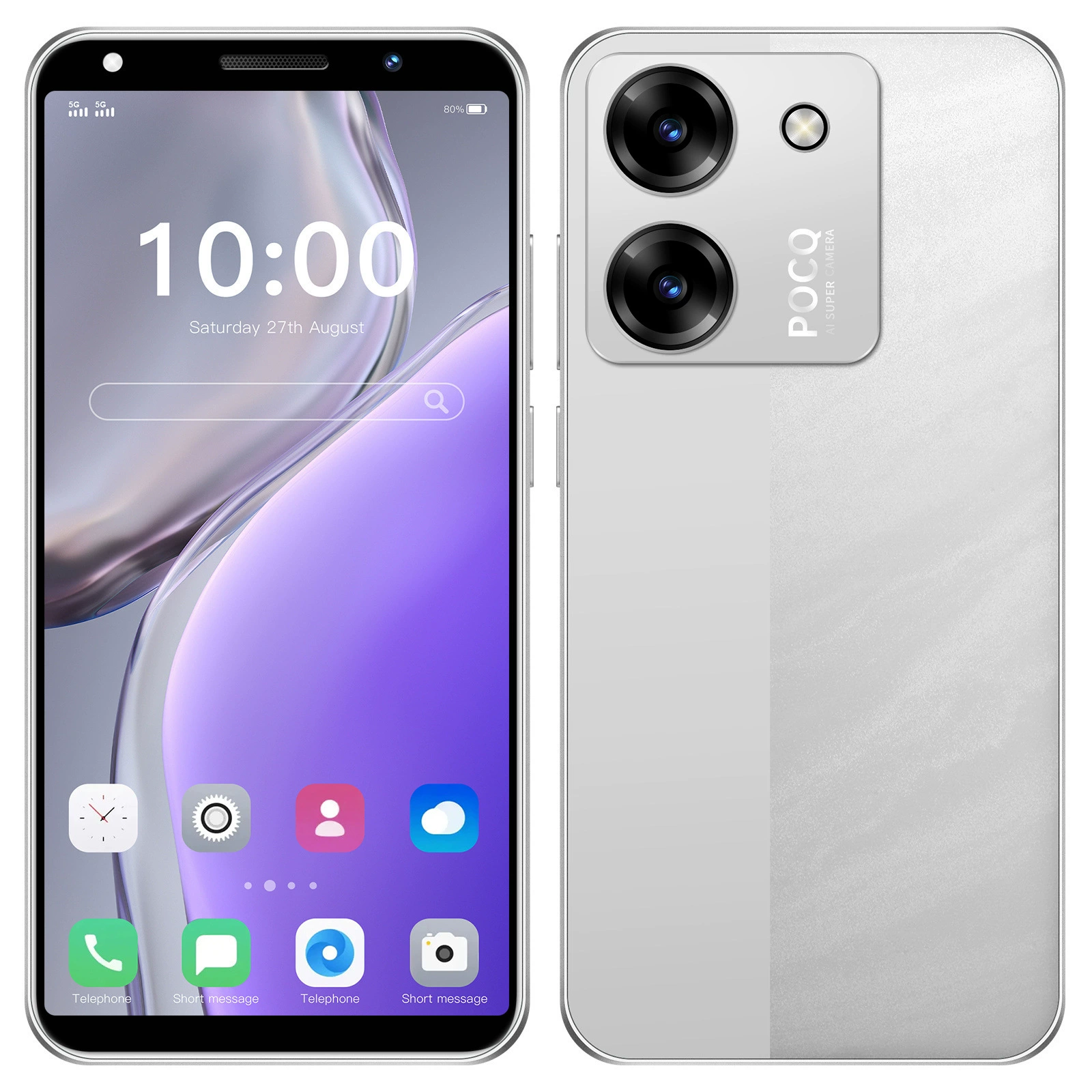 Смартфон M7 Pro, 4G Android, 5,5 дюйма, 16 ГБ, 6800 мА·ч