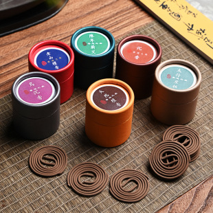 Small Pot Incense 1 Hour coiled incense Natural Aquilarum Nha Zhuang Sandalwood Goose Pear Shed Incense Household Aromatherapy Deodorant Indoor Drive