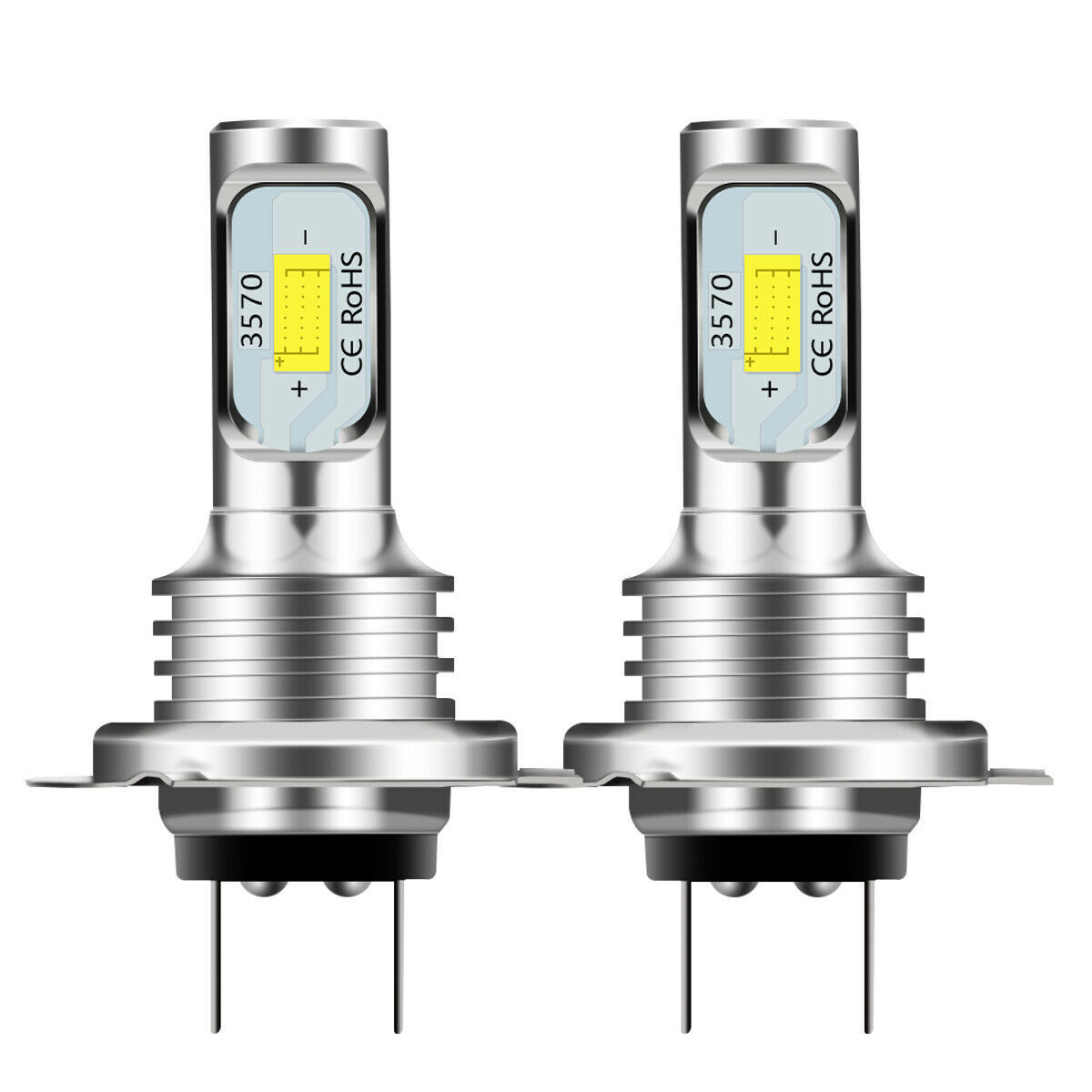 Faros transfronterizos 80W automóviles LED H7 luz de motocicleta CSP 3570 80W automóviles decodificación luz de niebla