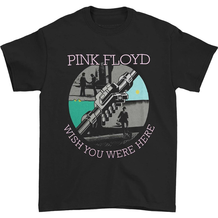 PINK FLOYD Wywh Hands Pink Floyd rock band short sleeve t-shirt