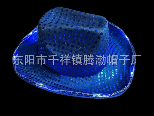 Blue, white