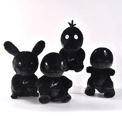 ダークポケモン人形ブラックペットエルフピカチュウダックリトルファイヤードラゴンゼニガメぬいぐるみ