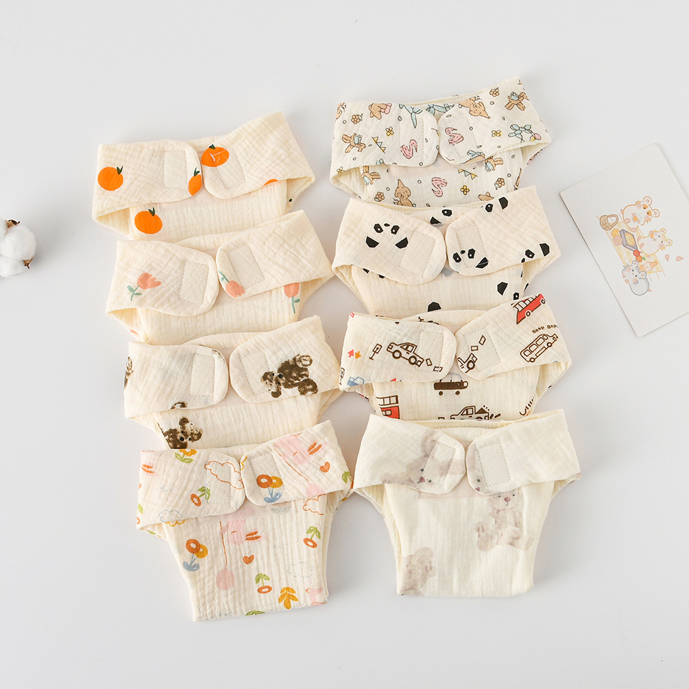 Cute Animal Cartoon Cotton Baby Cloth Diaper Baby Accessories display picture 16