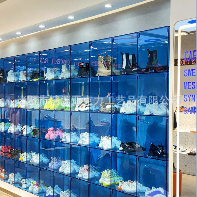 亚克力透明柜子乐高手办展架箱包饰品鞋子有机玻璃展示柜衣柜酒柜