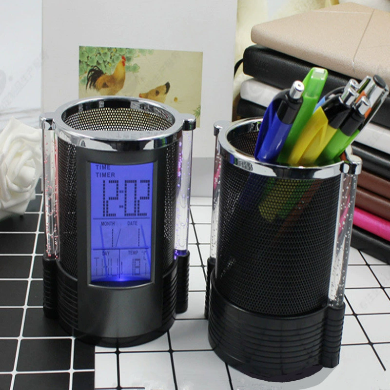 Календарь, держатель для ручек, электронные универсальные карандаши