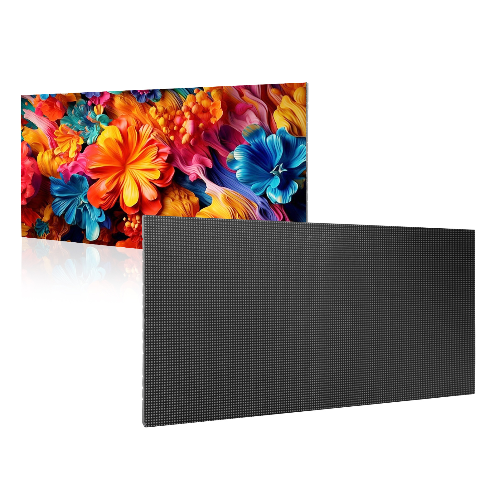 KHTIMES GOB P4高清易安装柔性发光二极管显示器弯曲软发光二极管