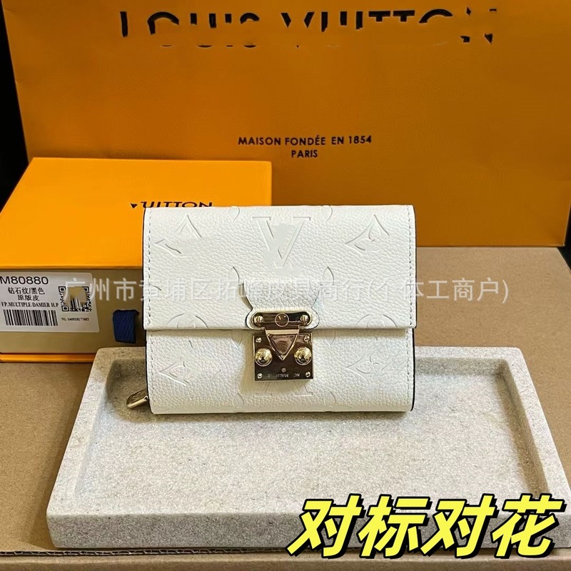 クロスボーダー新本革財布ミニポータブルショートウォレットクラシックレターエンボス加工 70% off 小銭入れ女性|undefined