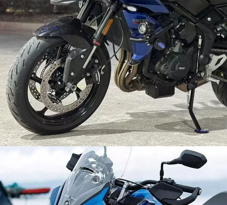 Suitable for Triumph Tiger Tiger Sport 660 Modified Engine Water Tank Net Protective Net Protective Cover Accessories