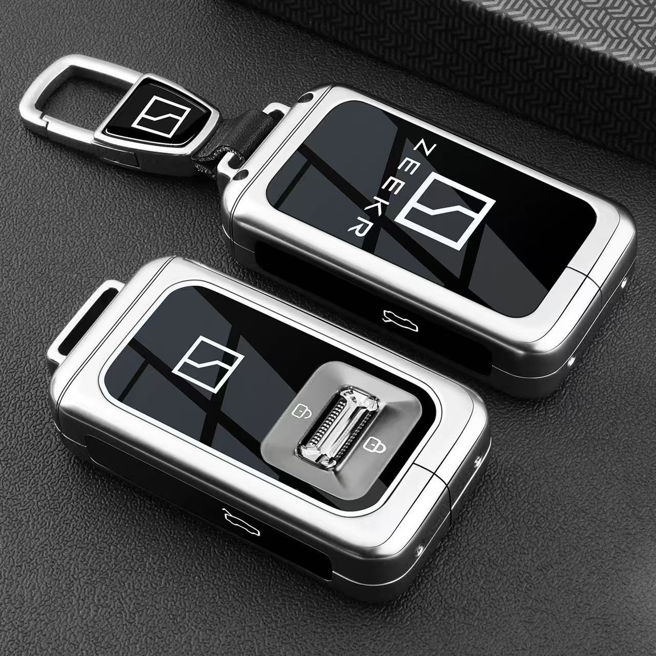 Suitable for Zeekr 9X Key Cover, 25 Models of Zeekr 8X Obsidian Black Edition, Ultra Edition, Max Edition, New Car Key Case