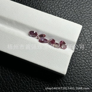 Spot wholesale denier 3A quality Alexandrite color-changing corundum 4x 6mm cultivation Alexandrite bare stone